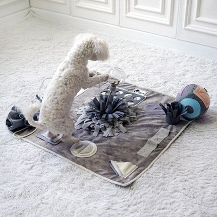 DEOPLLAE 韓國益智嗅聞玩具 益智毯 中號豪華款