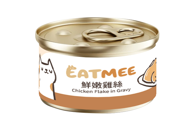 EATMEE易特咪 無穀貓罐 鮮嫩雞肉 鮪魚白肉系列 80g