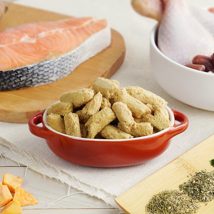 DogCatStar汪喵星球 貓咪冷凍乾燥主食餐 安心雞/櫻桃鴨/鮭魚雞肉 80g