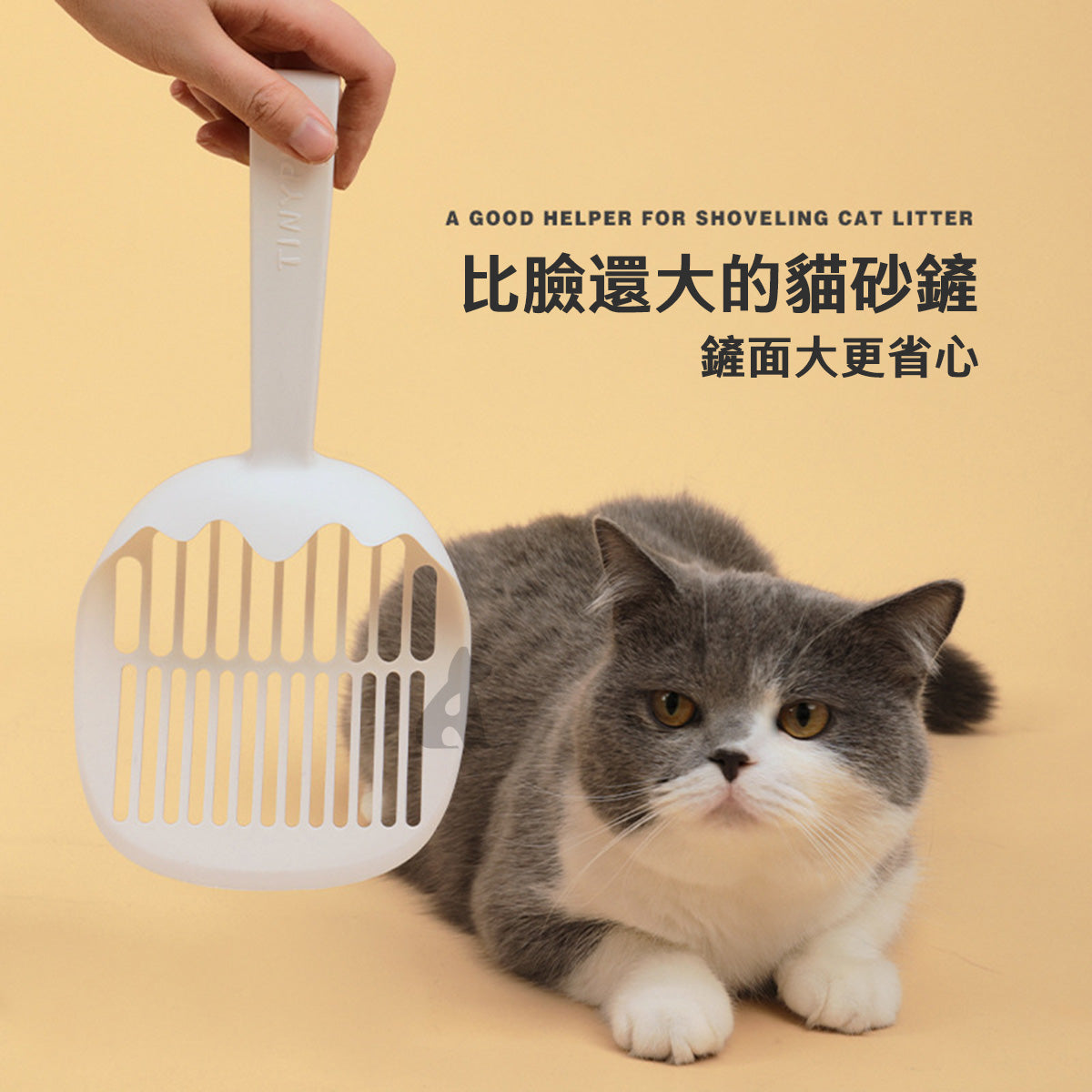 Tinypet 小芥 冰淇淋貓砂鏟套裝 貓砂鏟組合