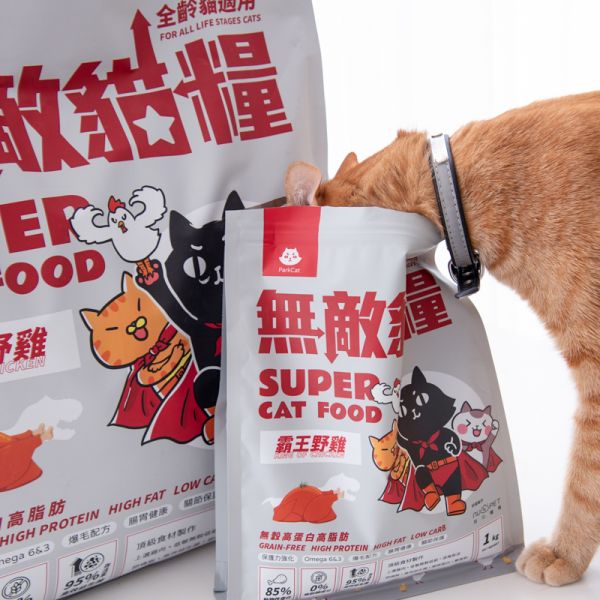 ParkCat貓樂園 無敵貓糧 小霸王貓飼料 1kg / 2kg