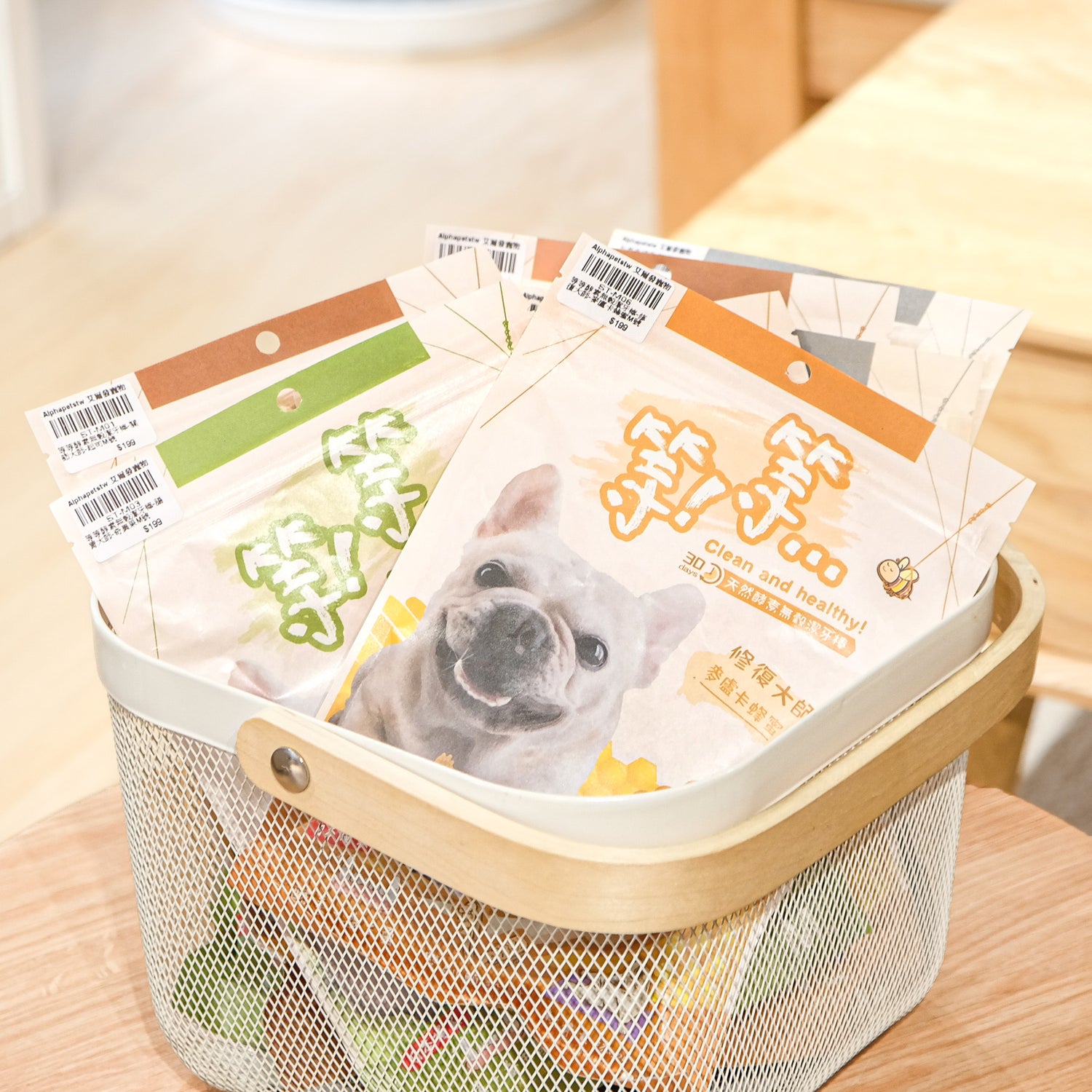 等等 天然酵素無榖潔牙棒 M號