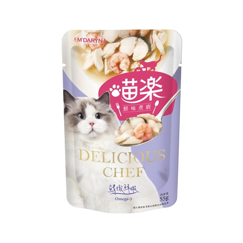 MDARYN喵樂 鮮味煮廚系列 貓餐包 55g