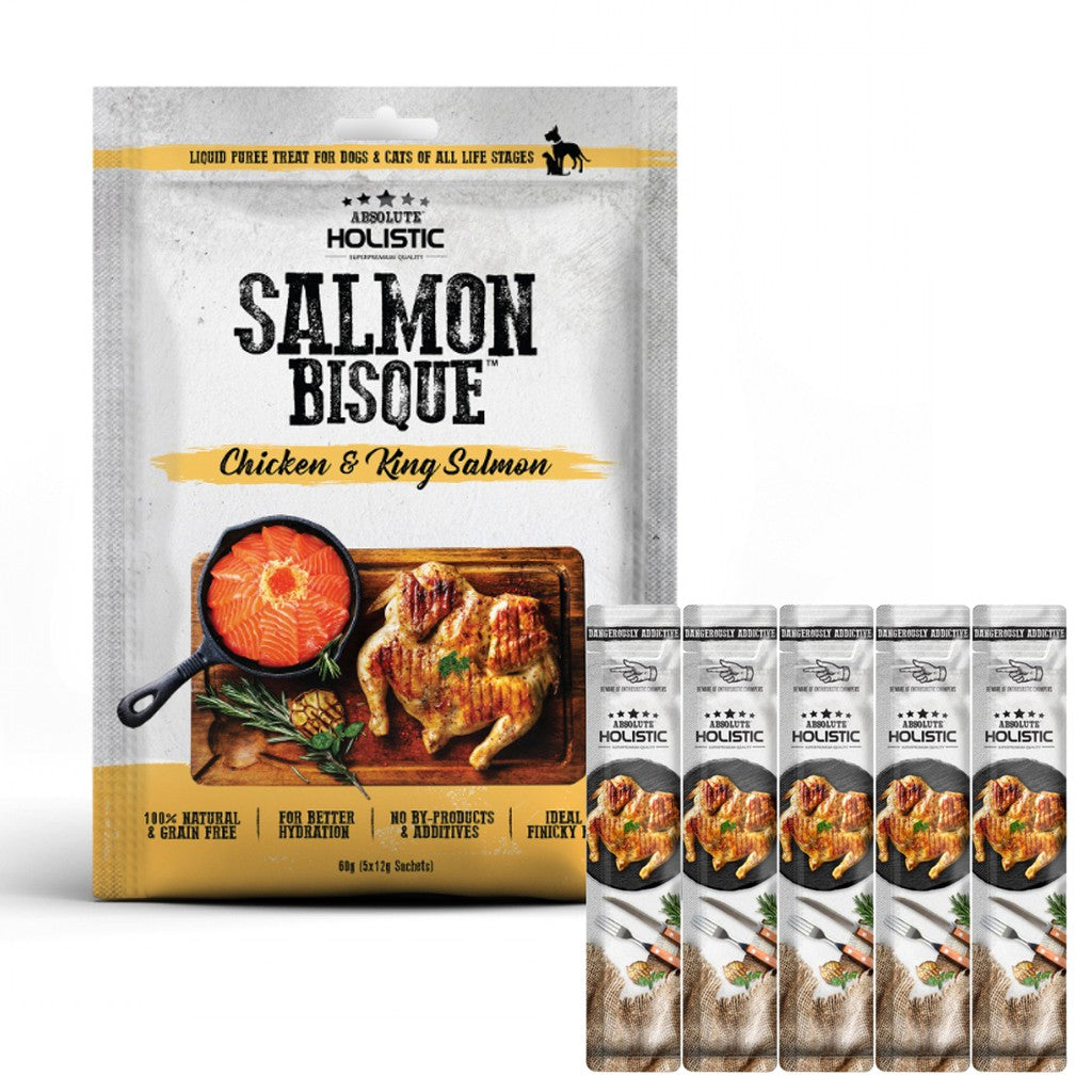 Absolute Holistic超越巔峰 肉泥 寵物零食 12g x 5包