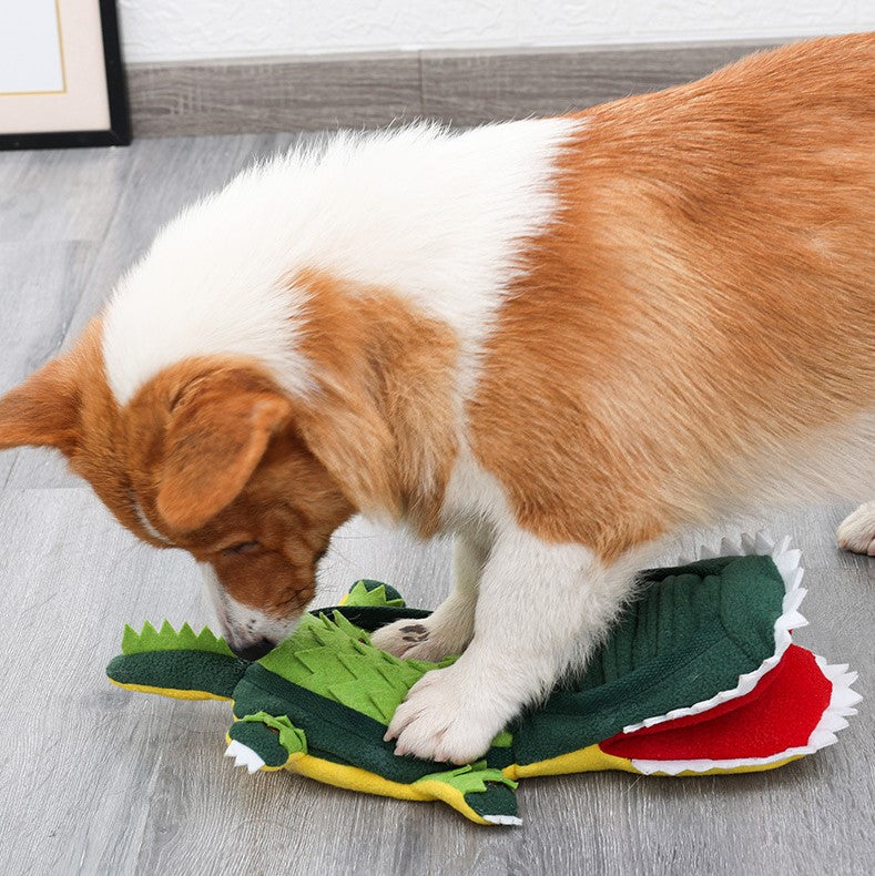 DogLemi多樂米 嗅聞益智訓練藏食玩具 鱷魚