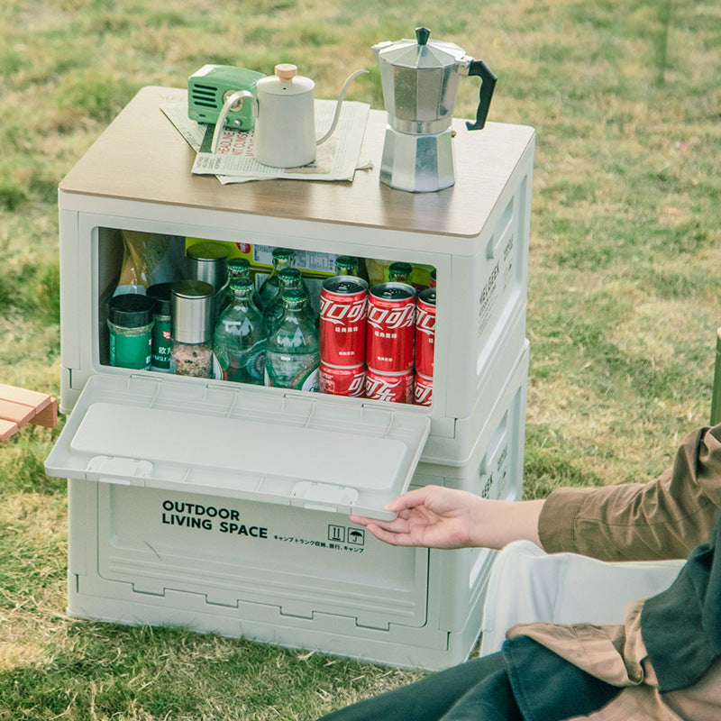 露營風戶外可折疊收納盒 3色