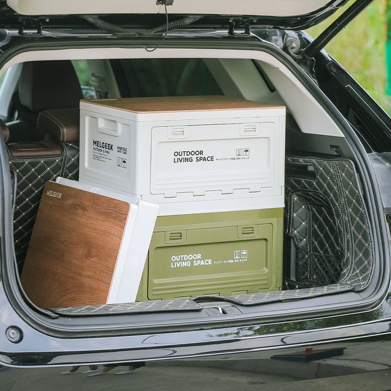 露營風戶外可折疊收納盒 3色