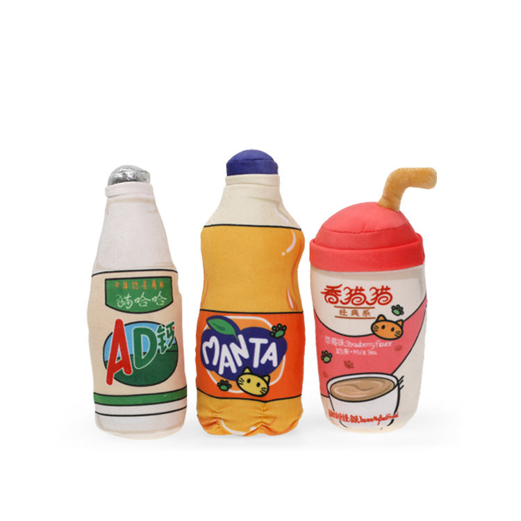 Q-MONSTER 貓咪玩具 飲品系列 貓薄荷玩具