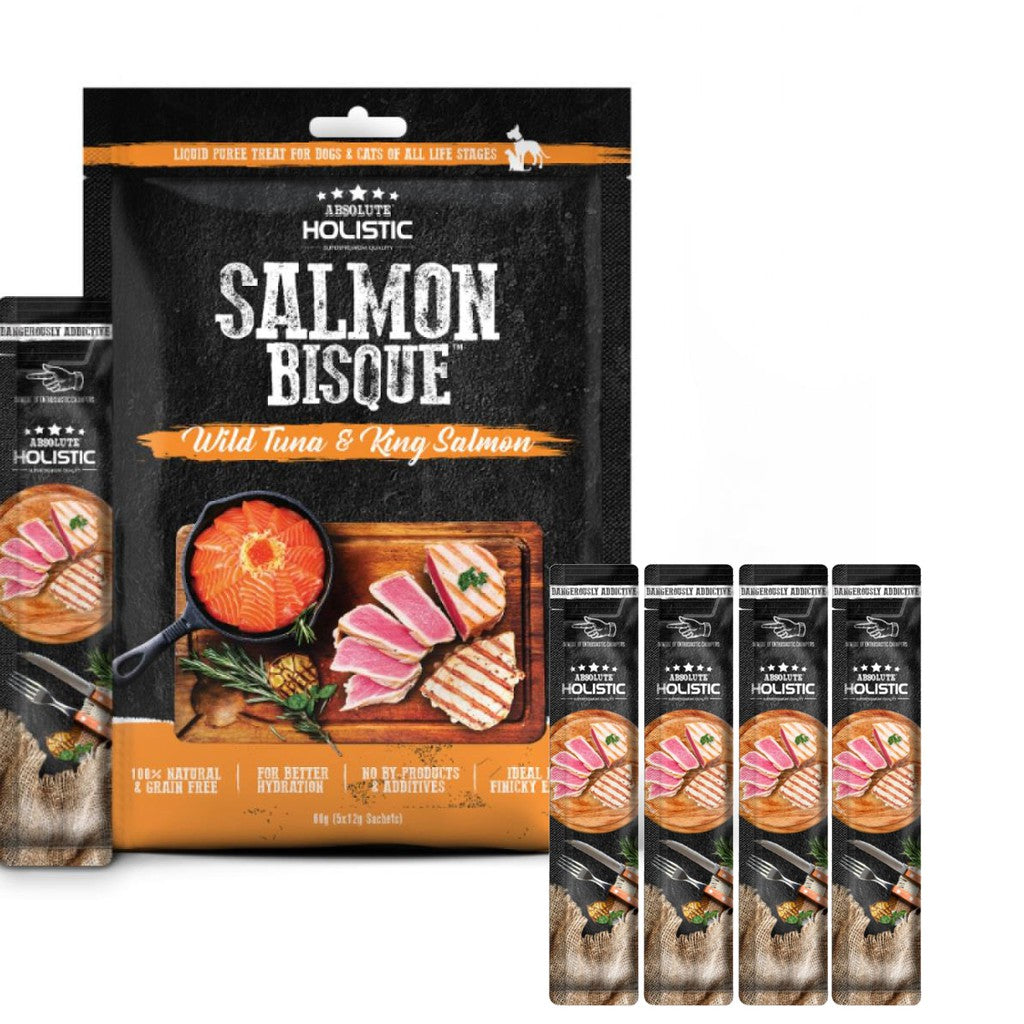 Absolute Holistic超越巔峰 肉泥 寵物零食 12g x 5包