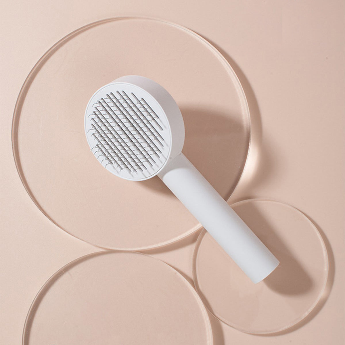 AIWO艾窩 NO.9號寵物針梳 一鍵除毛