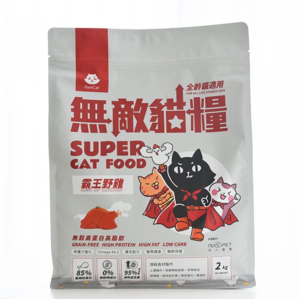 ParkCat貓樂園 無敵貓糧 小霸王貓飼料 1kg / 2kg