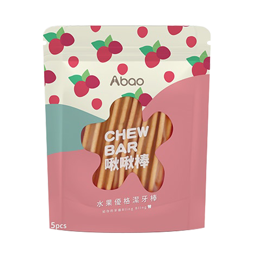 Abao阿寶 水果優格啾啾棒 5種口味 65g (5入)
