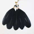 黑色 羽毛配件