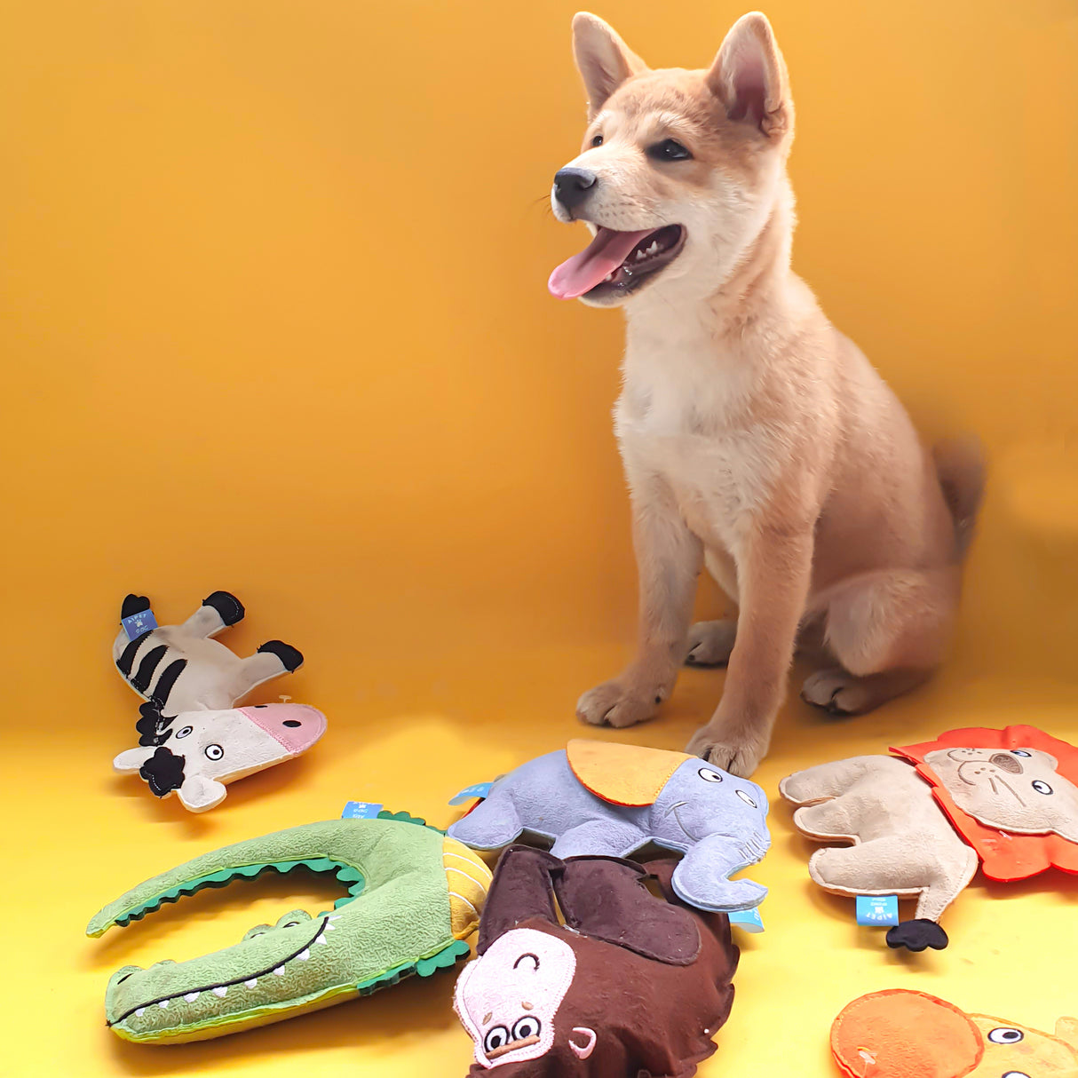 Q-MONSTER 動物園系列 發聲玩具