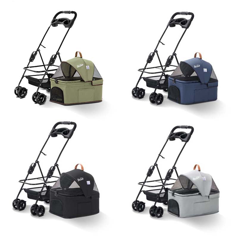 Bello SP02F 四輪萬向車包分離款 寵物手推車