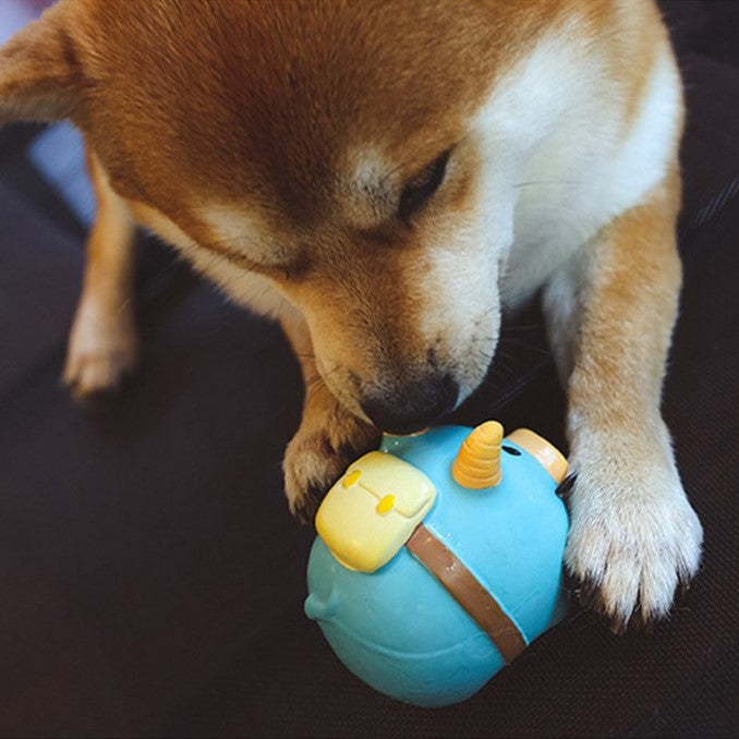 Q-MONSTER 背包動物家族 寵物乳膠玩具