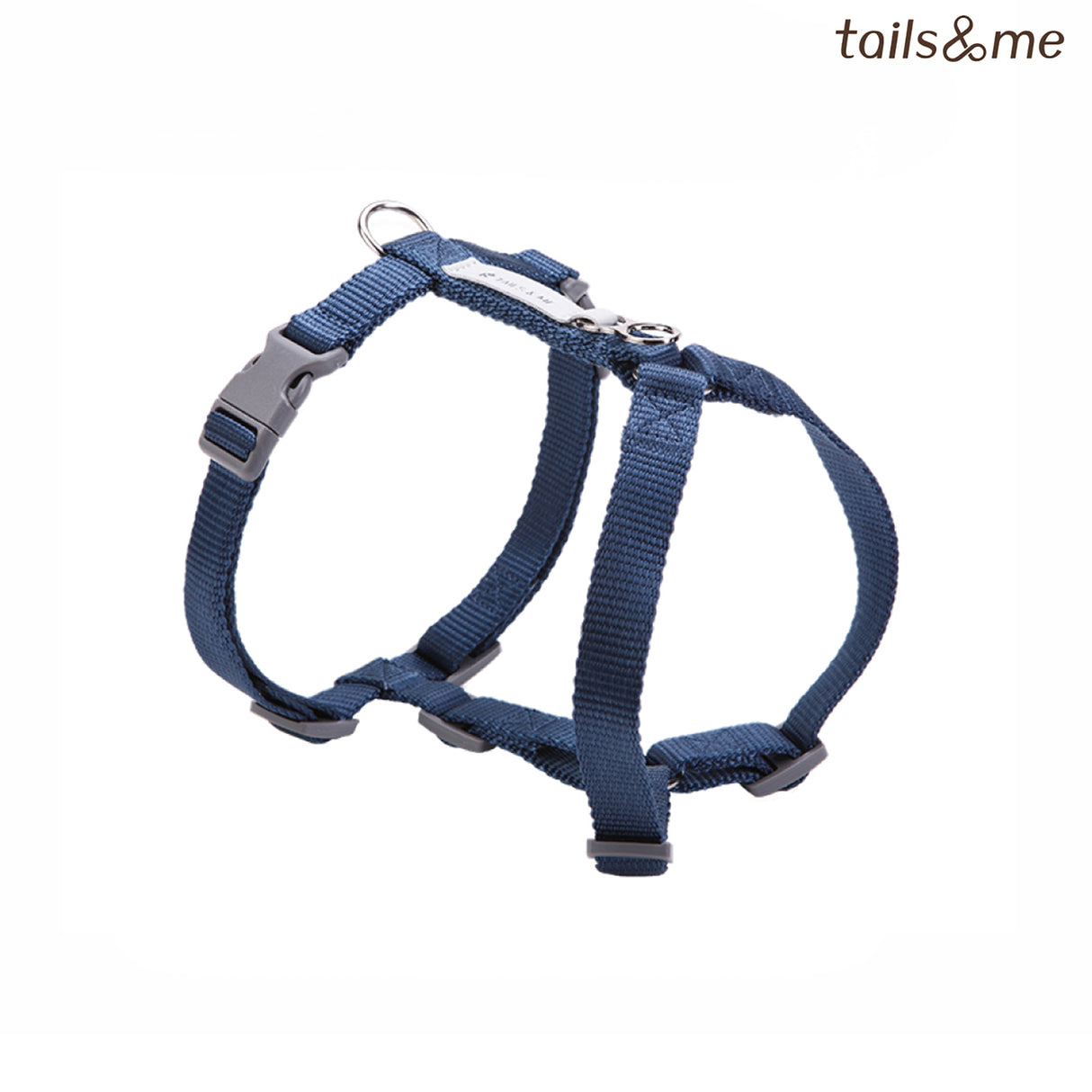 tails&me 尾巴與我 經典尼龍帶胸背帶 Nomo單色系列 寵物胸背帶