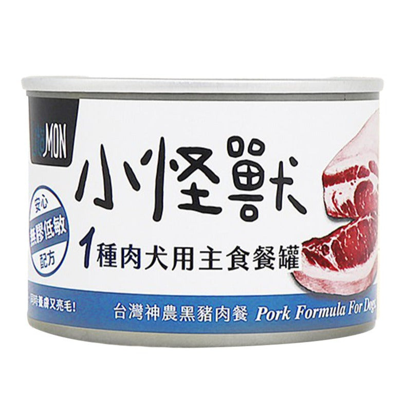 LitoMon怪獸部落 小怪獸 犬用無膠主食餐罐 82g / 165g