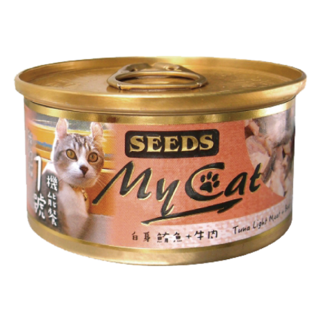 SEEDS惜時 MyCat 我的貓 機能罐 貓副食罐 85g