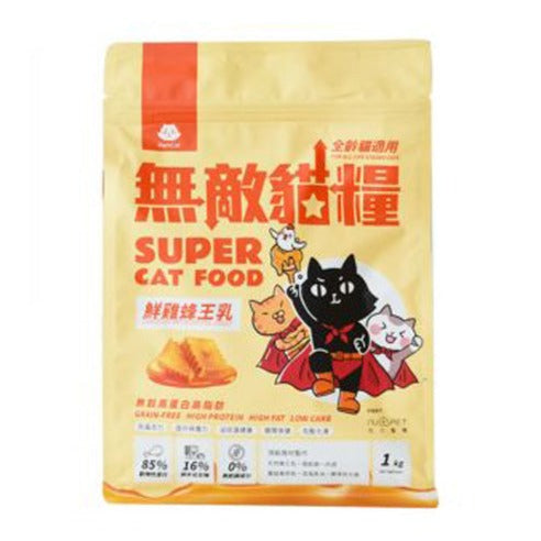 ParkCat貓樂園 無敵貓糧 鮮雞蜂王乳 1kg / 2kg / 6kg