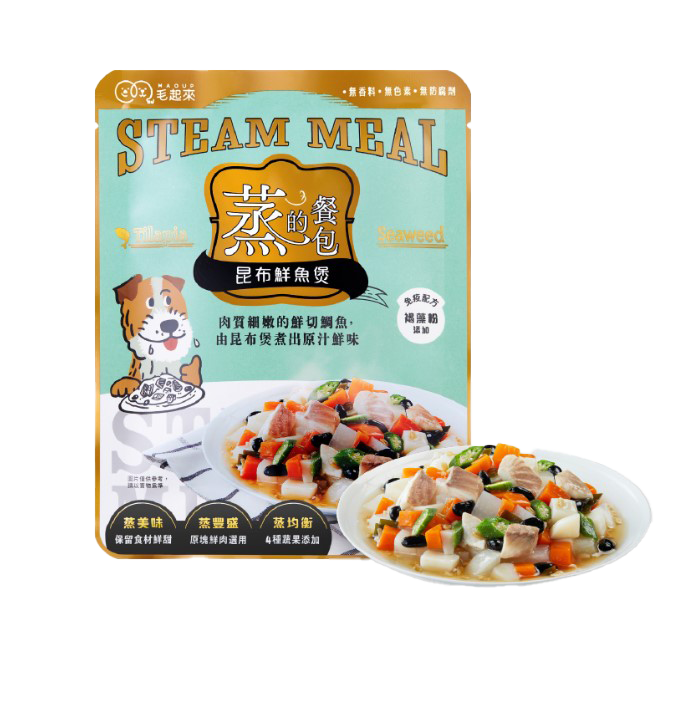 Maoup毛起來 蒸的餐包 150g 寵物鮮食
