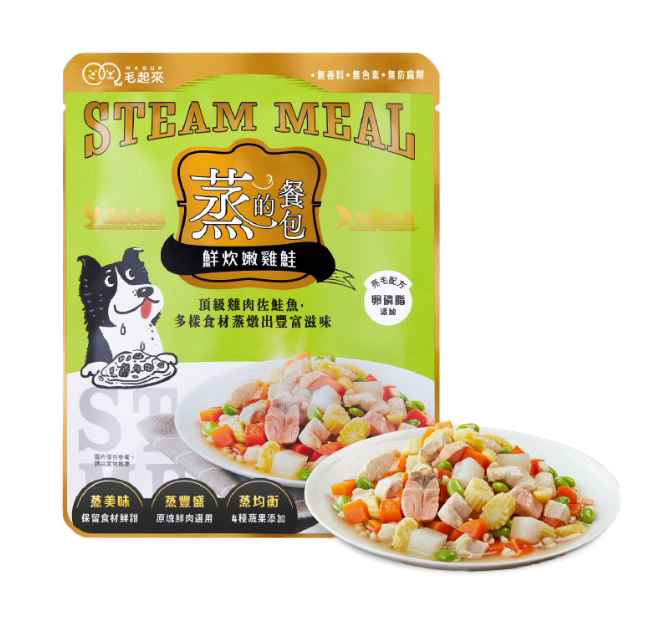 Maoup毛起來 蒸的餐包 150g 寵物鮮食