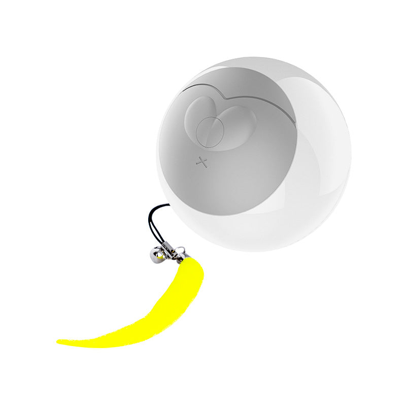 AIWO艾窩 自動遛貓紅點漏食滾動球 寵物智能滾滾球  USB充電 自動逗貓球 智能逗貓球 漏食球