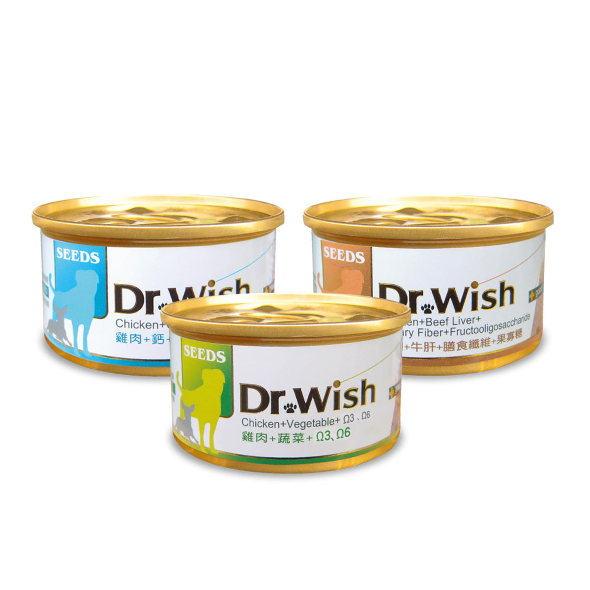 SEEDS惜時 Dr. Wish 愛犬調整配方營養食 85g