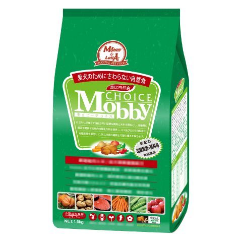 MobbyChoice莫比自然食 狗乾糧 1.5 / 3kg