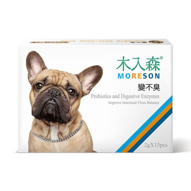 Moreson木入森 犬寶變不臭 狗狗益生菌 2g