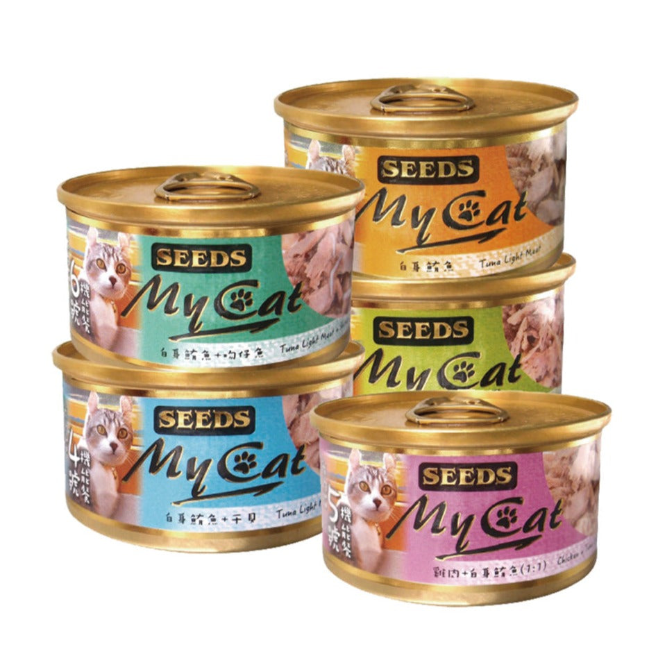 SEEDS惜時 MyCat 我的貓 機能罐 貓副食罐 85g