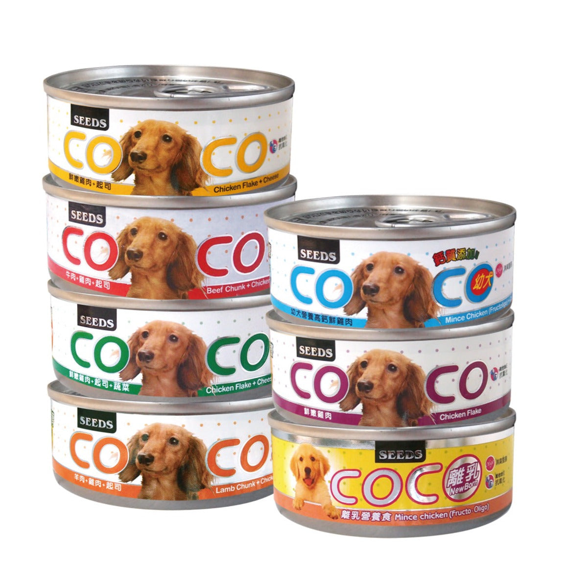 SEEDS惜時 COCO愛犬機能餐罐 80g