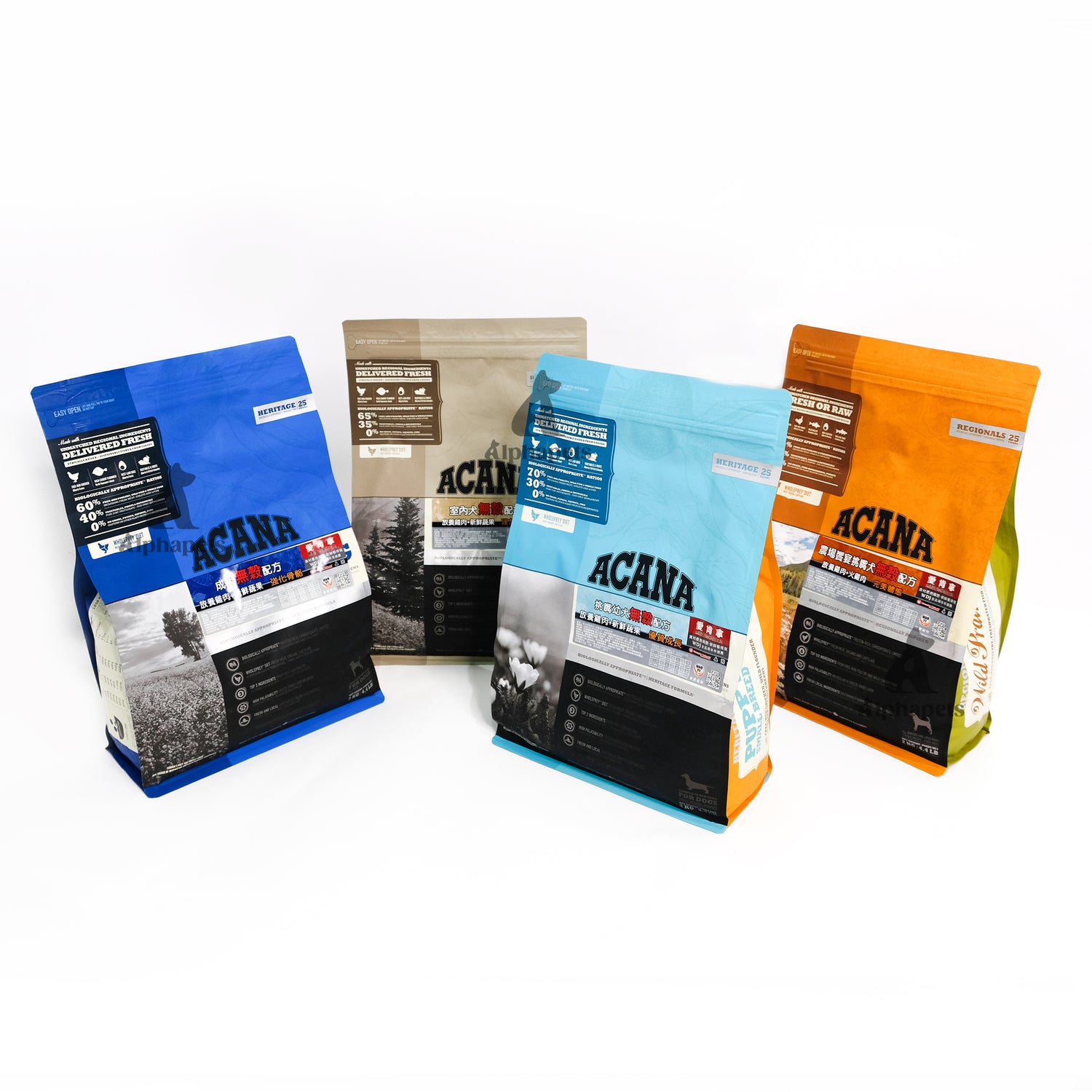 ACANA愛肯拿 無穀配方犬糧 挑嘴幼犬 挑嘴成犬 低卡室內犬 老犬無穀  2kg / 6kg