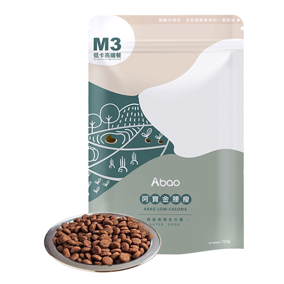 Abao阿寶 M系列拌飯犬糧  無穀低敏犬飼料 750g