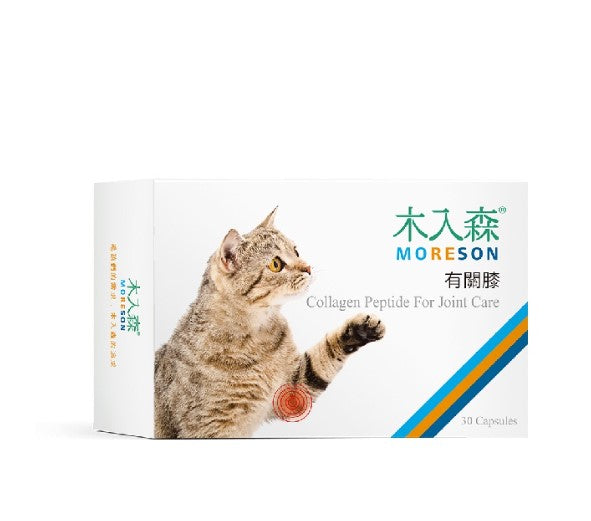 Moreson木入森 貓咪有關膝 寵物關節保健 30入 / 60入