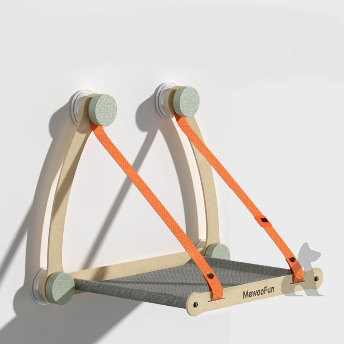 MewooFun喵乎汪也 吸盤式貓吊床 帳篷貓吊床 雙吊帶貓吊床