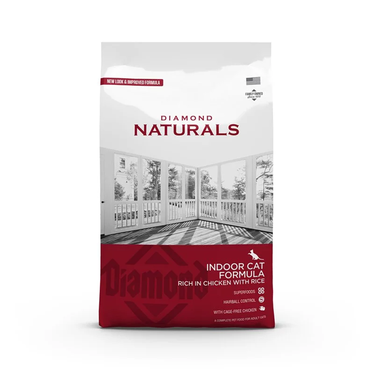 DiamondNaturals天然饌 貓飼料 雞肉米幼母貓 挑嘴貓 1kg