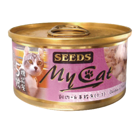 SEEDS惜時 MyCat 我的貓 機能罐 貓副食罐 85g