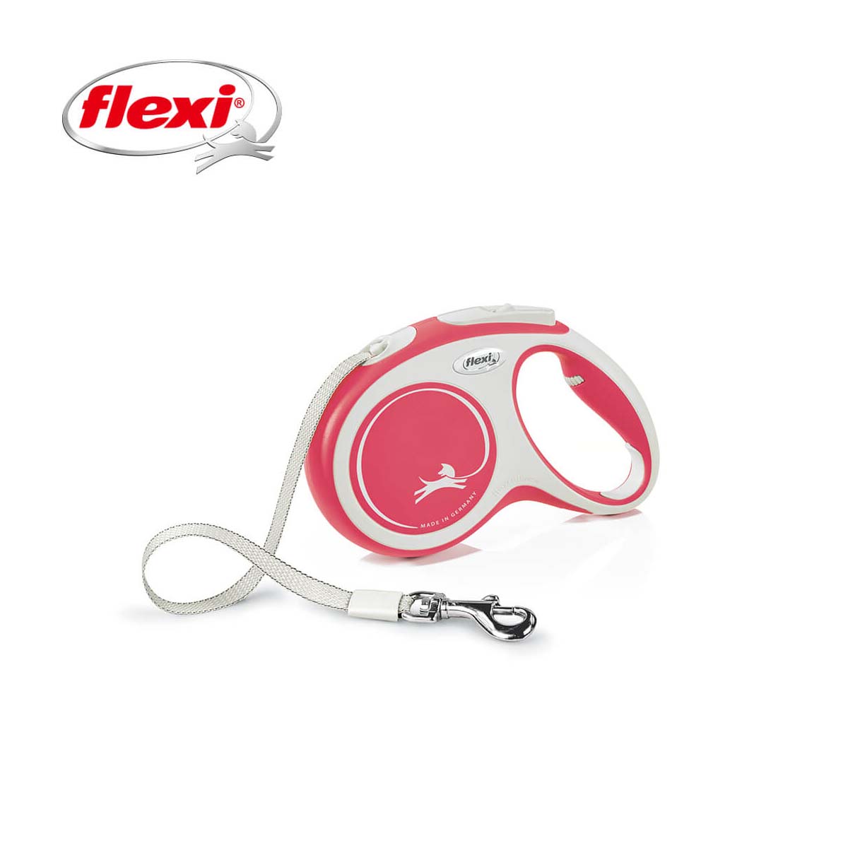 FLEXI飛萊希 幻彩系列 帶狀伸縮牽繩 粉紫 / 紅 / 黑 / 粉藍