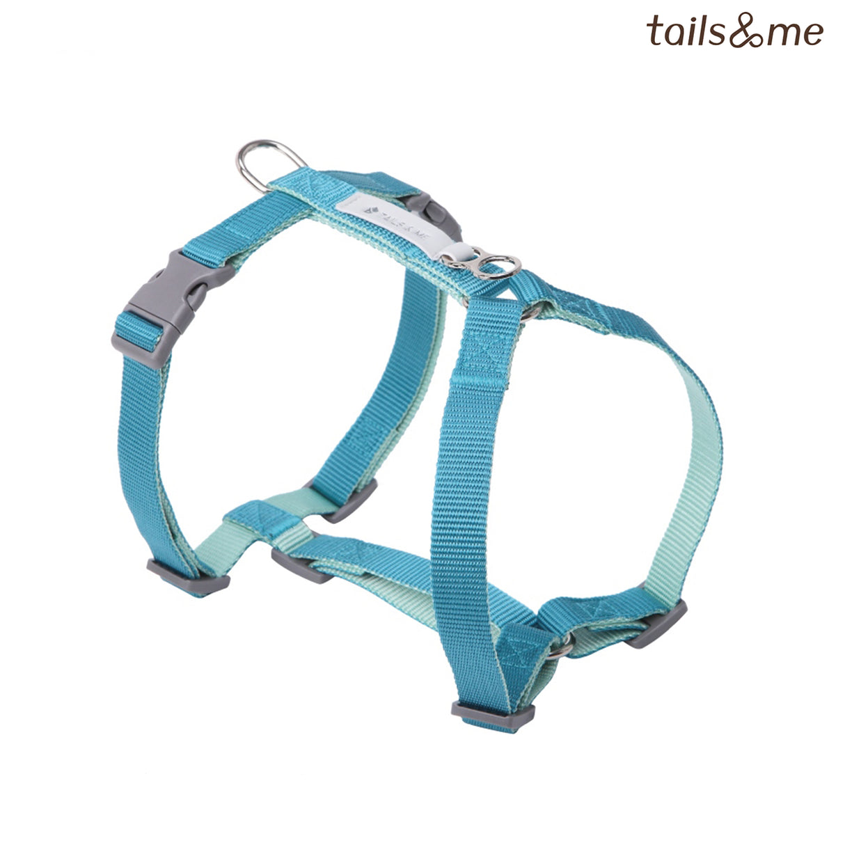 tails&me 尾巴與我 經典尼龍帶胸背帶 Two-Tone雙色系列 寵物胸背帶