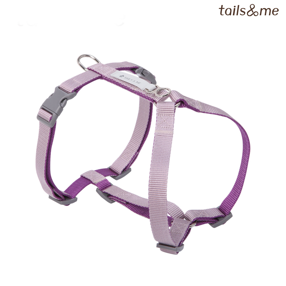 tails&me 尾巴與我 經典尼龍帶胸背帶 Two-Tone雙色系列 寵物胸背帶