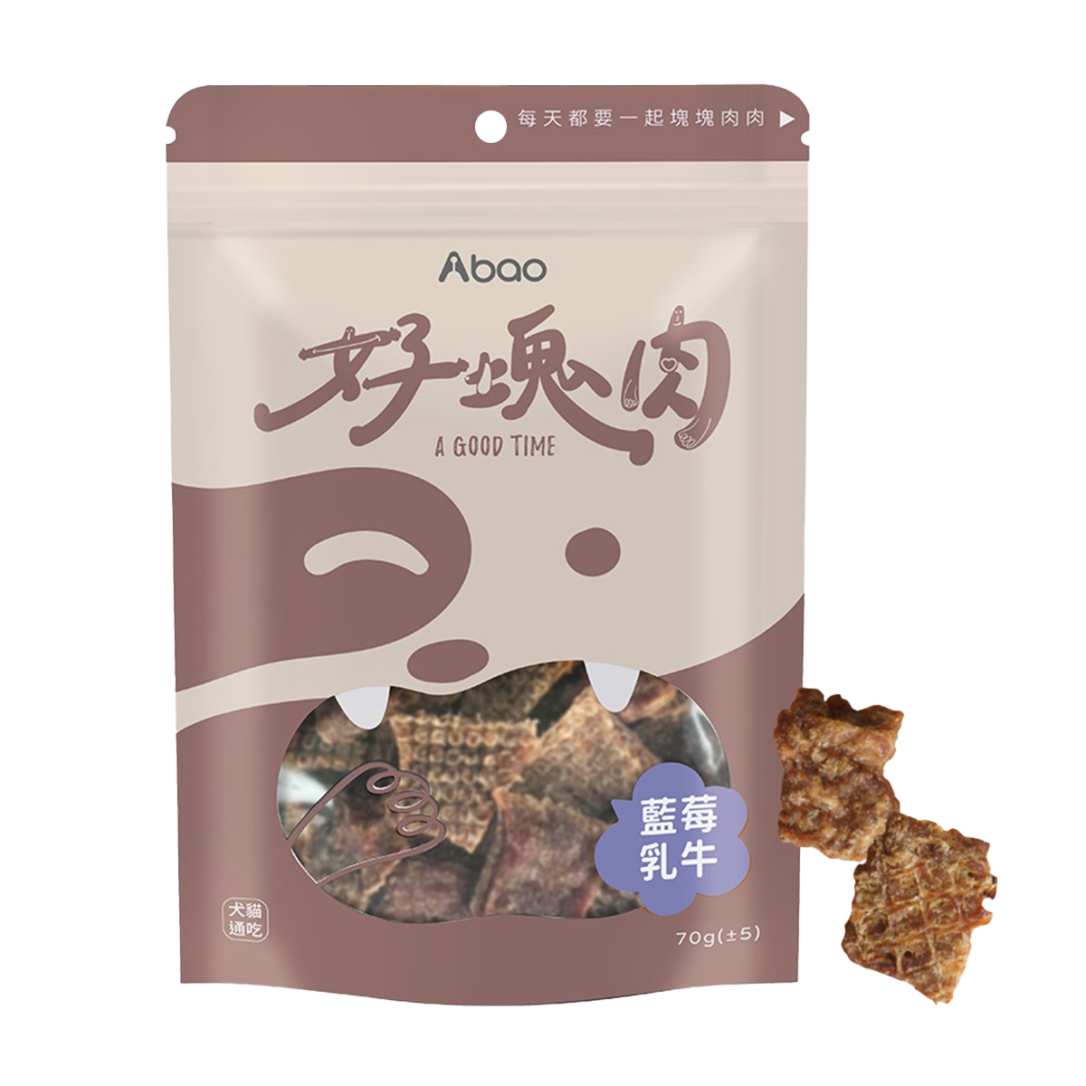 Abao阿寶 好塊肉 100%原肉烘焙零食 20種口味