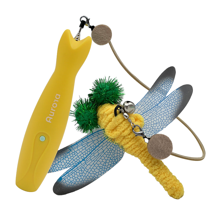 LaRoo萊諾 蜻蜓逗貓燈 逗貓棒