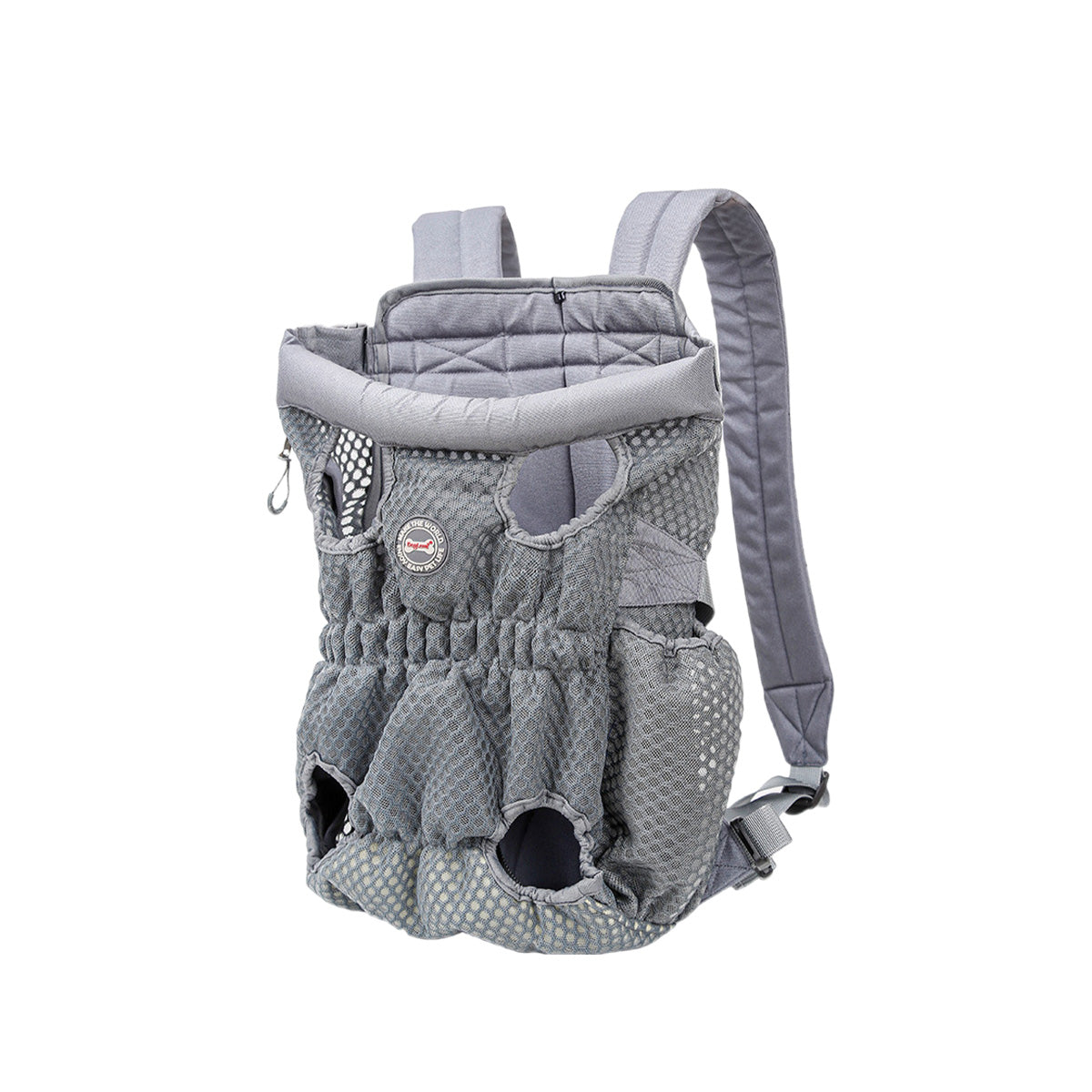 DogLemi多樂米 寵物外出透氣網布雙肩前背包