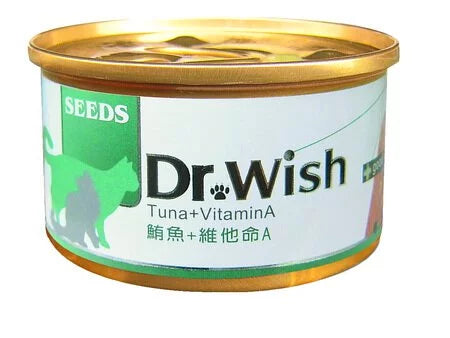 SEEDS惜時 Dr. Wish 愛貓調整配方營養食 85g 肉泥 貓副食罐