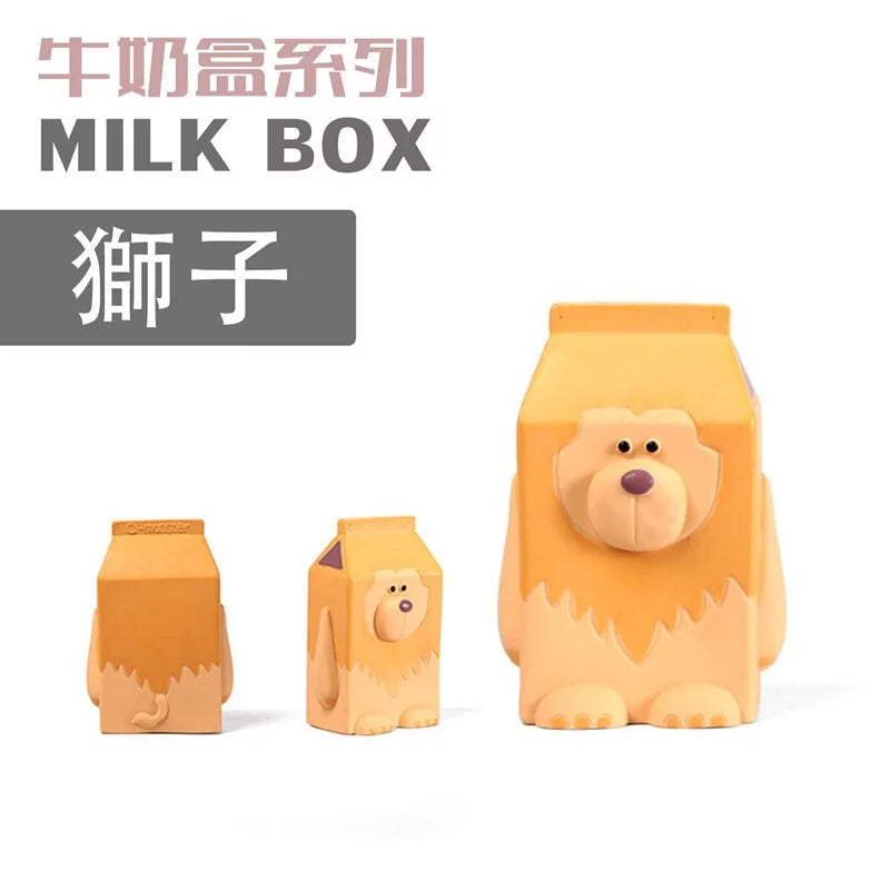 Q-MONSTER 牛奶盒子家族 耐咬 潔牙 發聲玩具