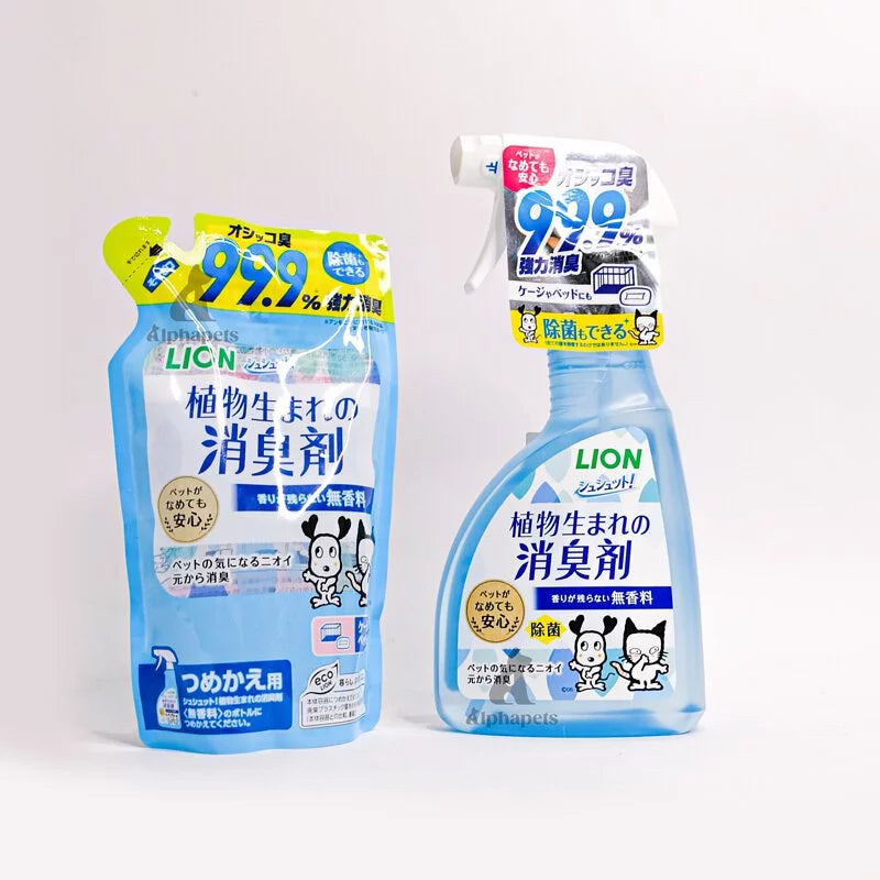LION日本獅王 空間除臭系列 抗菌除臭噴霧 / 補充包 400ml