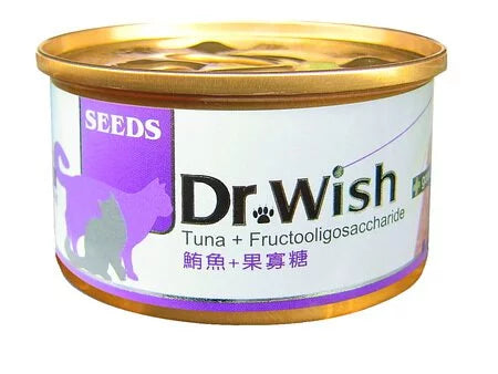 SEEDS惜時 Dr. Wish 愛貓調整配方營養食 85g 肉泥 貓副食罐
