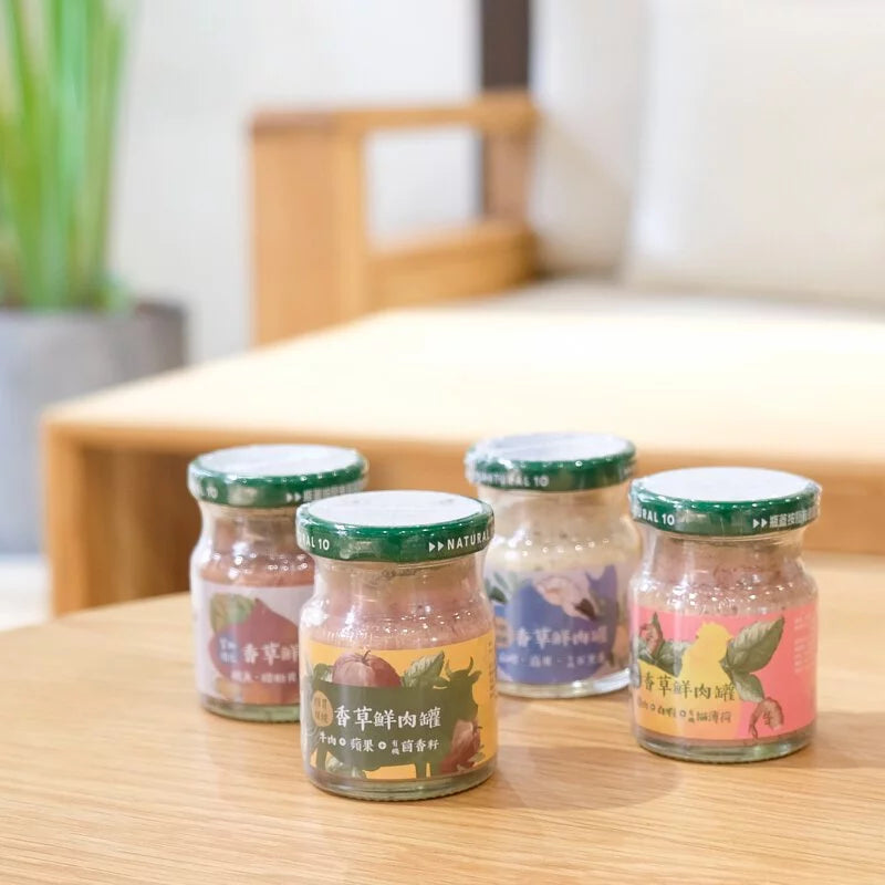 NATURAL10自然食 香草鮮肉罐 犬貓適用 65g 台灣製造