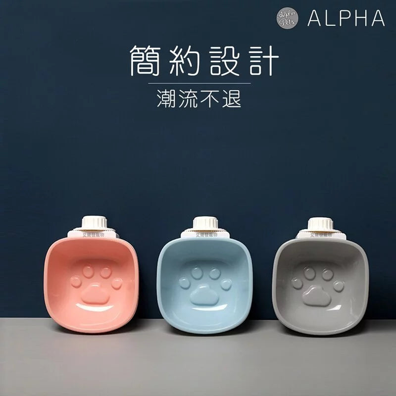 新款糖果色寵物掛式慢食碗